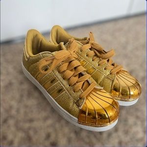 Adidas Golden sparkle Superstar Sneakers
